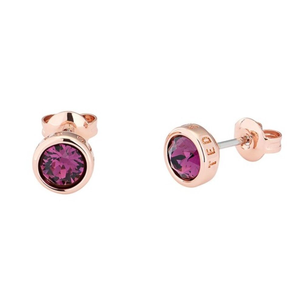 Ted Baker London SINAA PURPLE Stud Earrings